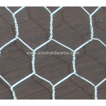 3/8 Inch Electro Galvanized Hexagonal Wire Mesh